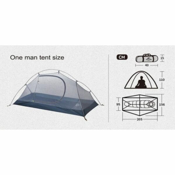 خيمة الترالايت شخص واحد 5