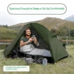 CYCLING ULTRALIGHT 1 PERSON TENT W/ MAT 20D - Image 7