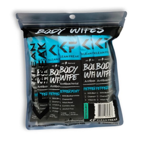 BODY WIPES DOZEN PACK PEPPERMINT - Image 3