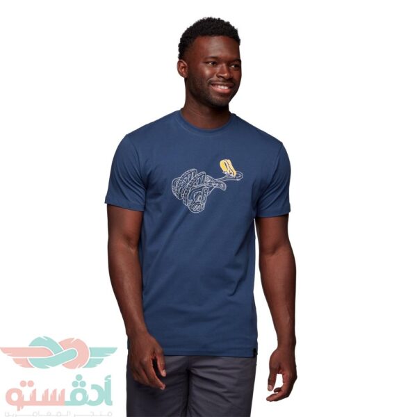 ⁦تيشيرت رجالي ماركة بلاك دايموند تشوكد أب - قطن⁩ - الصورة ⁦7⁩
